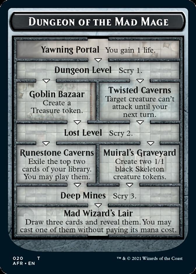 Dungeon of the Mad Mage // Goblin Double-Sided Token [Dungeons & Dragons: Adventures in the Forgotten Realms Tokens] | Good Games Cannington