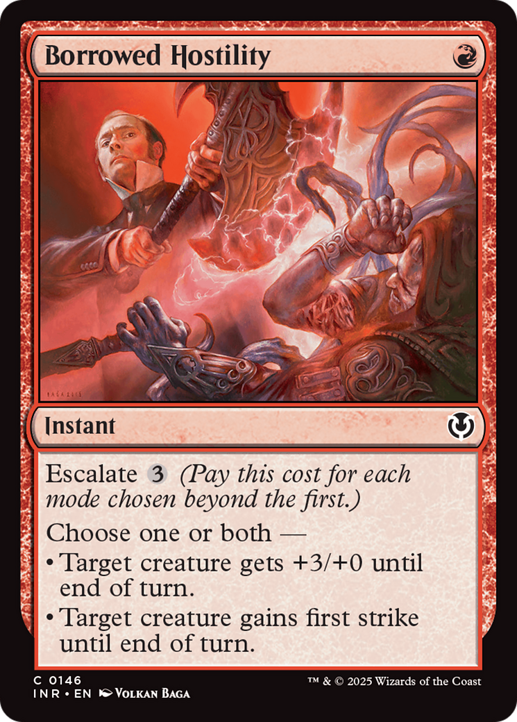Borrowed Hostility [Innistrad Remastered] | Good Games Cannington