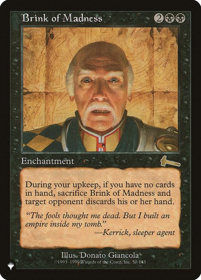 Brink of Madness 50/143 (The List Reprints)  | Good Games Cannington