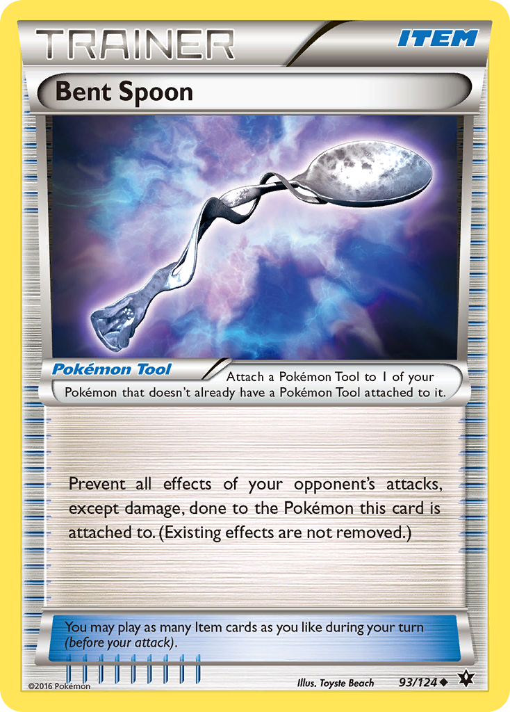 Bent Spoon (93/124) [XY: Fates Collide] | Good Games Cannington