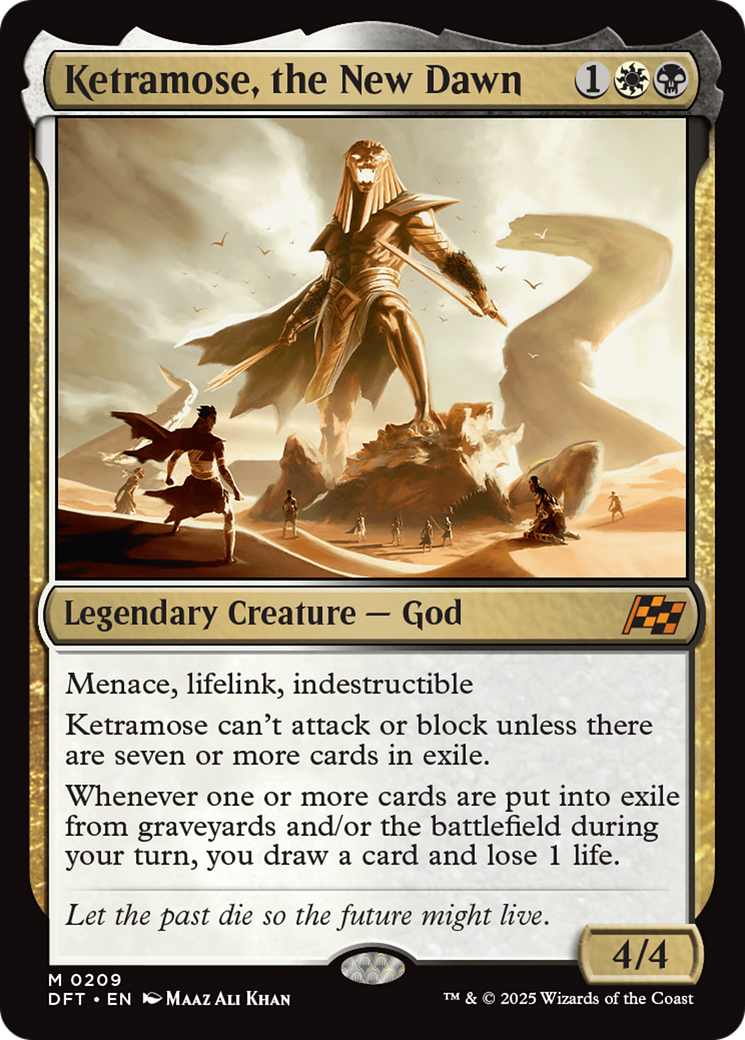 Ketramose, the New Dawn [Aetherdrift] | Good Games Cannington