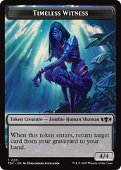 Goat // Timeless Witness Double-Sided Token [Tarkir: Dragonstorm Commander Tokens] | Good Games Cannington