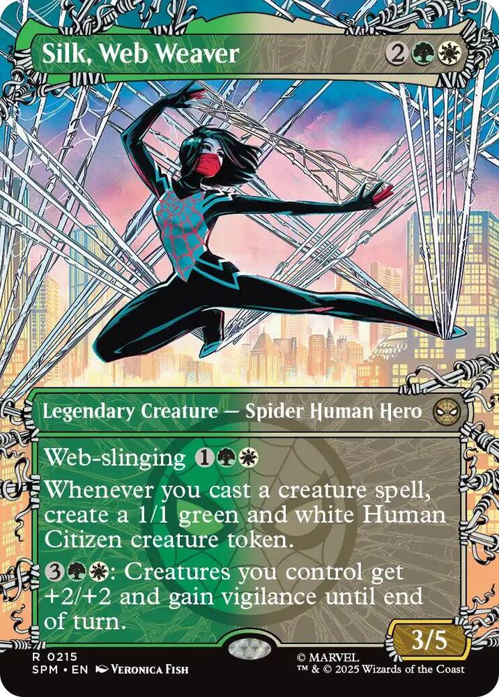Silk Web Weaver Borderless 215 (Marvel's Spider-Man)  | Good Games Cannington