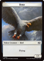 Spider // Bird Double-Sided Token [Tarkir: Dragonstorm Commander Tokens] | Good Games Cannington