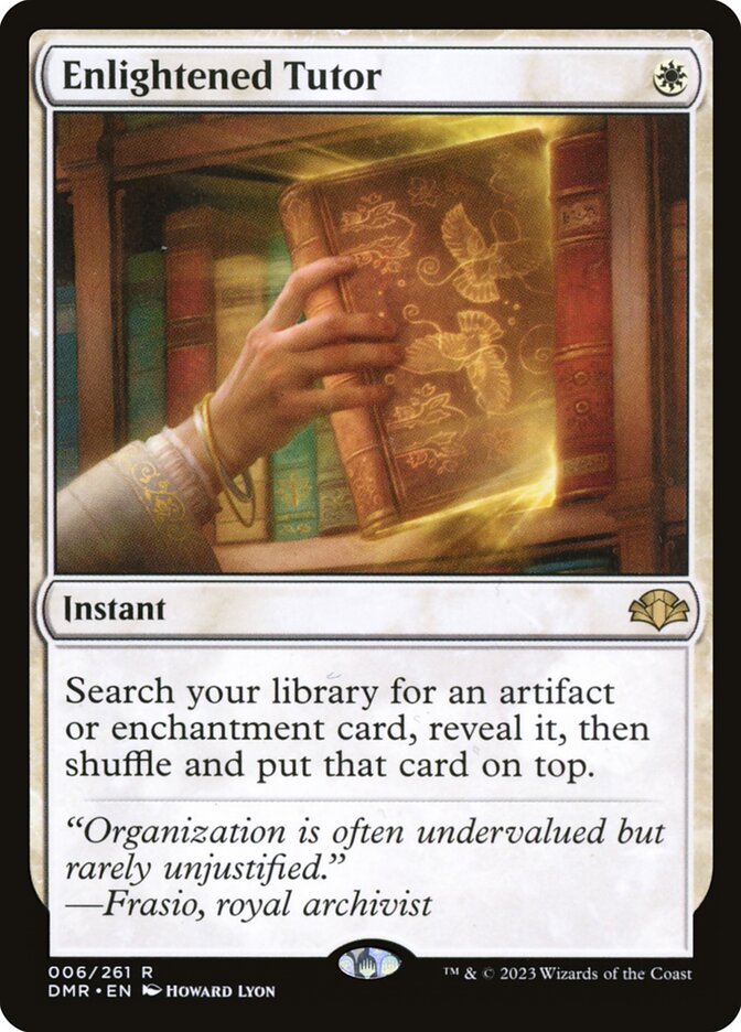 Enlightened Tutor 6/261 (Dominaria Remastered)  | Good Games Cannington