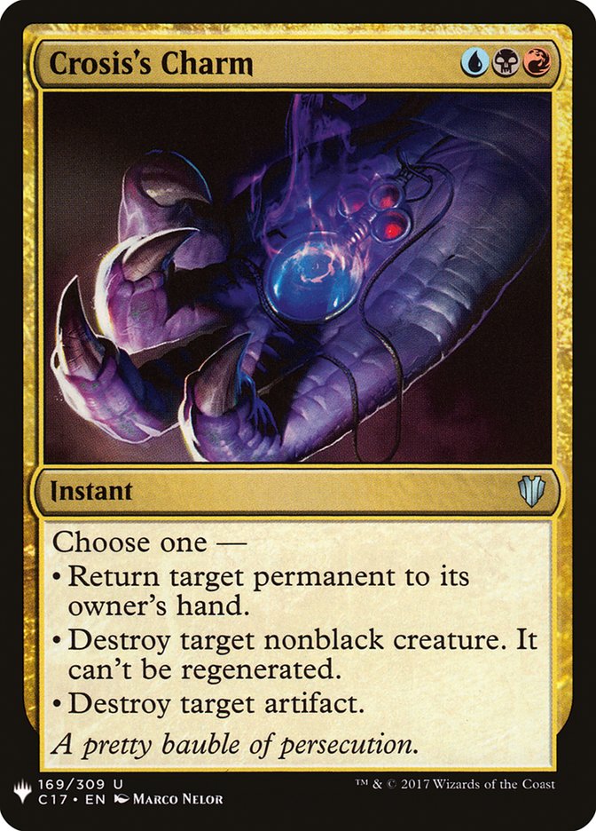 Crosis's Charm [Mystery Booster] | Good Games Cannington