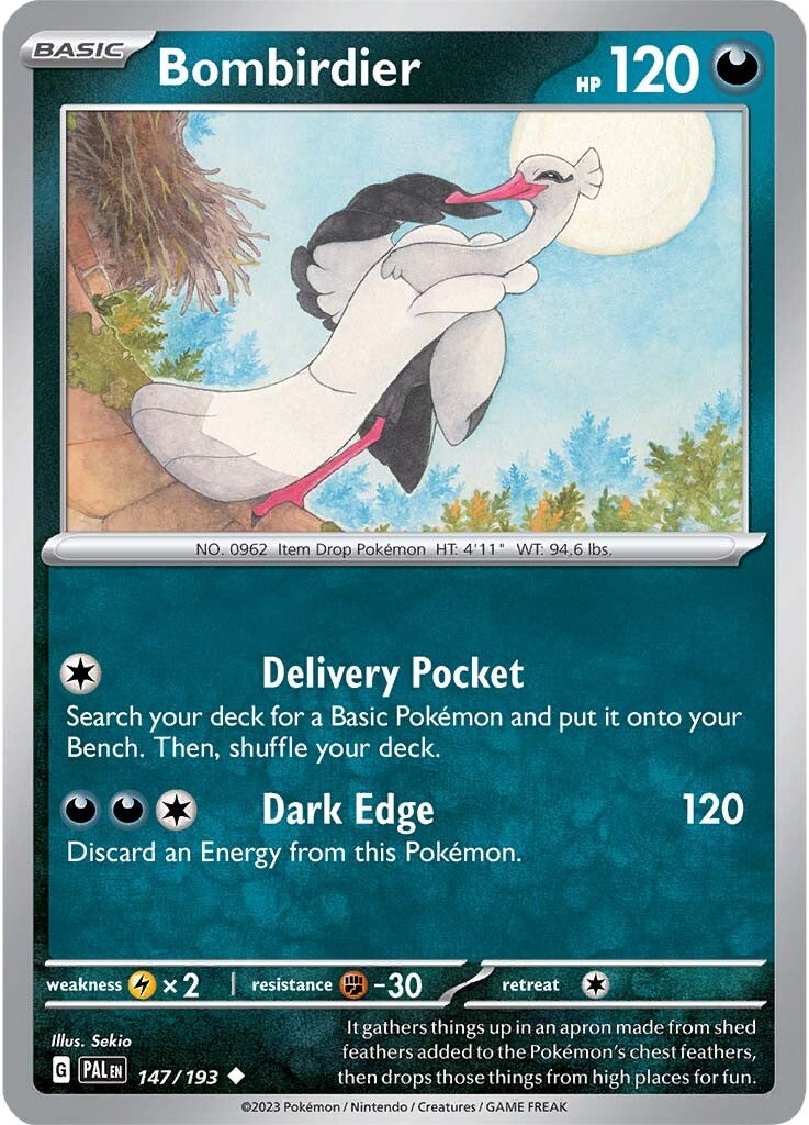 Bombirdier (147/193) [Scarlet & Violet: Paldea Evolved] | Good Games Cannington