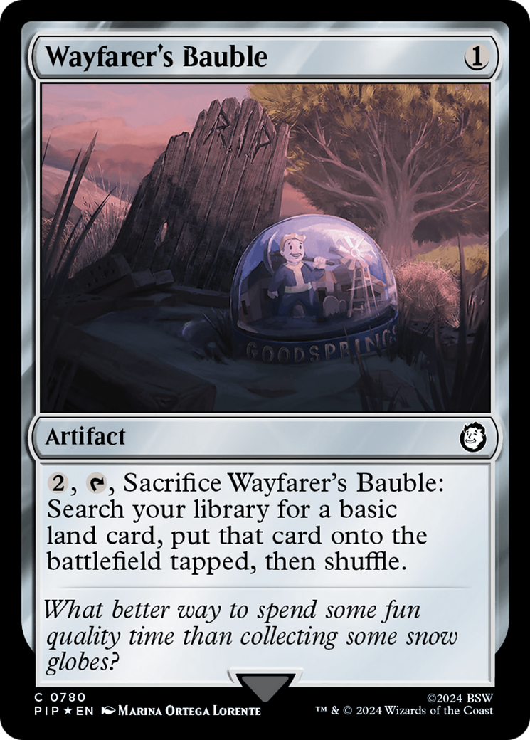 Wayfarer's Bauble (Surge Foil) [Fallout] | Good Games Cannington