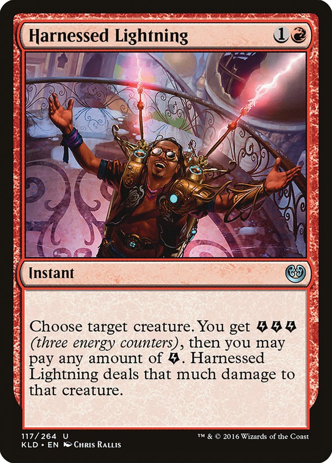 Harnessed Lightning [Kaladesh] | Good Games Cannington