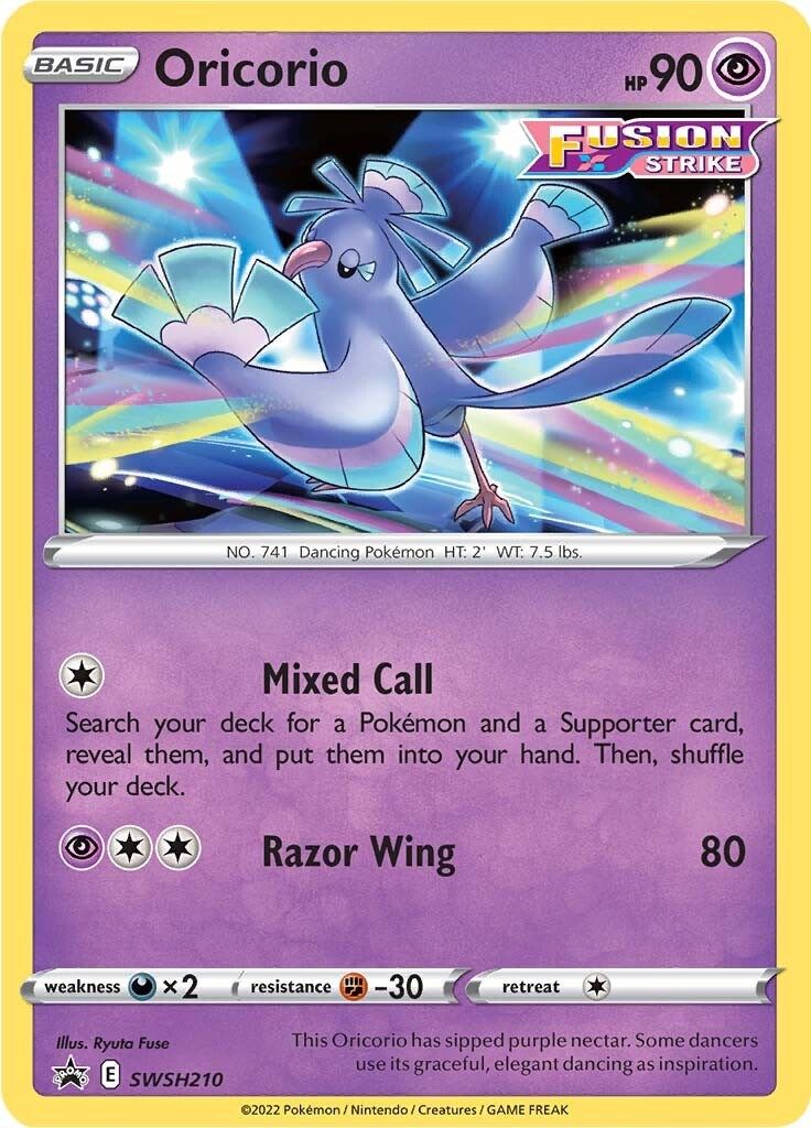 Oricorio (SWSH210) [Sword & Shield: Black Star Promos] | Good Games Cannington