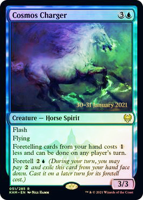Cosmos Charger [Kaldheim Prerelease Promos] | Good Games Cannington