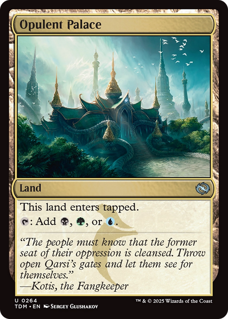 Opulent Palace [Tarkir: Dragonstorm] | Good Games Cannington