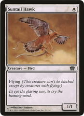 Suntail Hawk (Oversized) [Eighth Edition Box Topper] | Good Games Cannington
