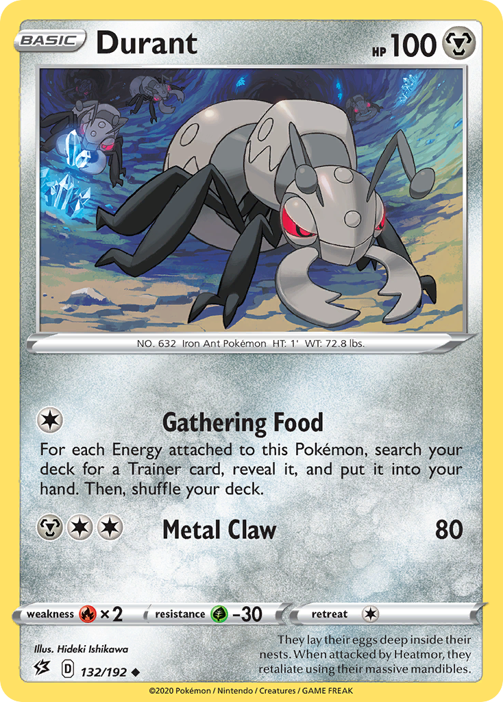 Durant (132/192) [Sword & Shield: Rebel Clash] | Good Games Cannington