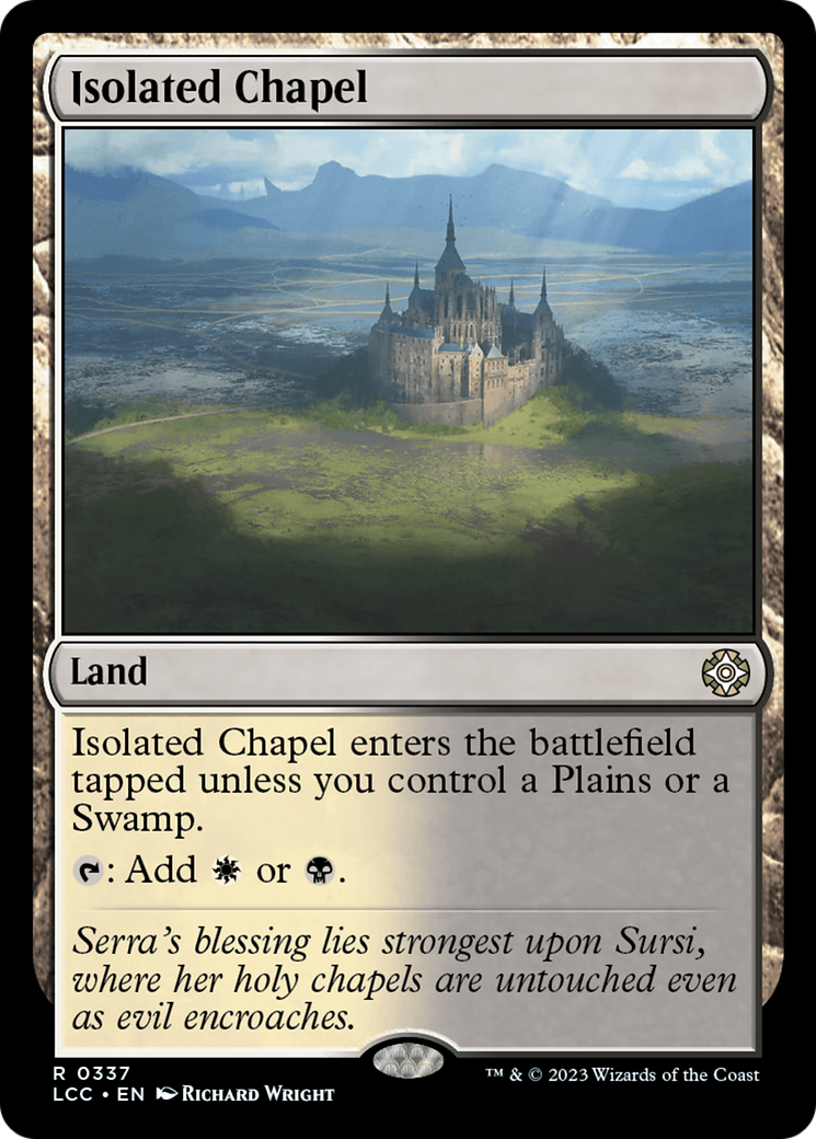 Isolated Chapel [The Lost Caverns of Ixalan Commander] | Good Games Cannington