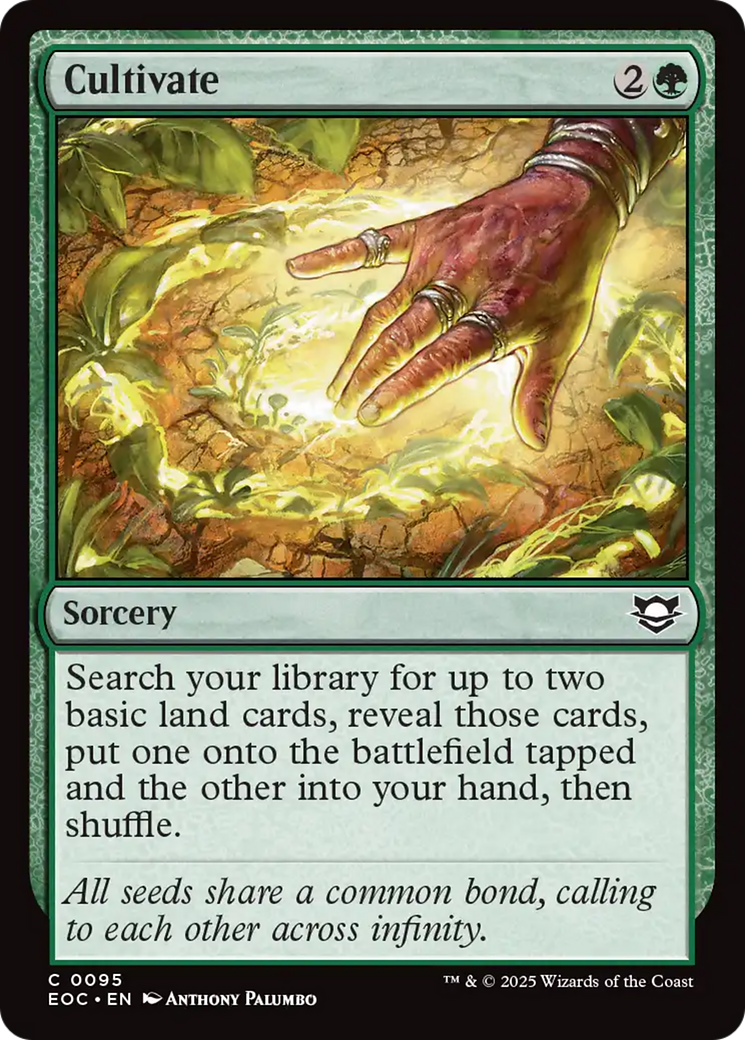Cultivate [Edge of Eternities Commander] | Good Games Cannington