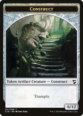 Clue // Construct (021) Double-Sided Token [Commander 2018 Tokens] | Good Games Cannington