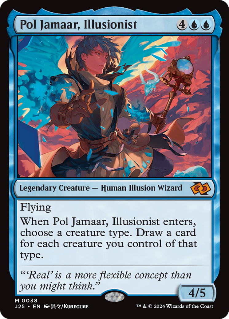 Pol Jamaar, Illusionist (Anime) [Foundations Jumpstart] | Good Games Cannington