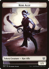 Bird // Kor Ally Double-Sided Token [Zendikar Rising Commander Tokens] | Good Games Cannington