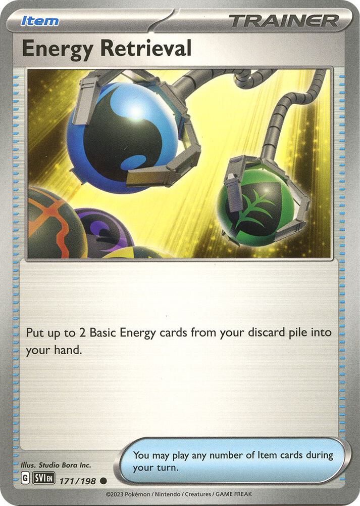 Energy Retrieval 171/198 (SV01: Scarlet & Violet Base Set)  | Good Games Cannington