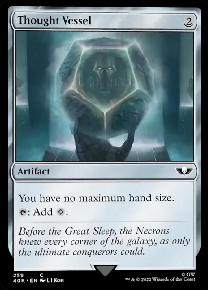 Thought Vessel (Surge Foil) [Warhammer 40,000] | Good Games Cannington