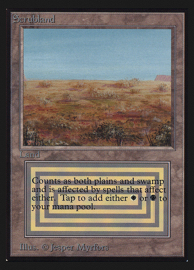 Scrubland [International Collectors' Edition] | Good Games Cannington