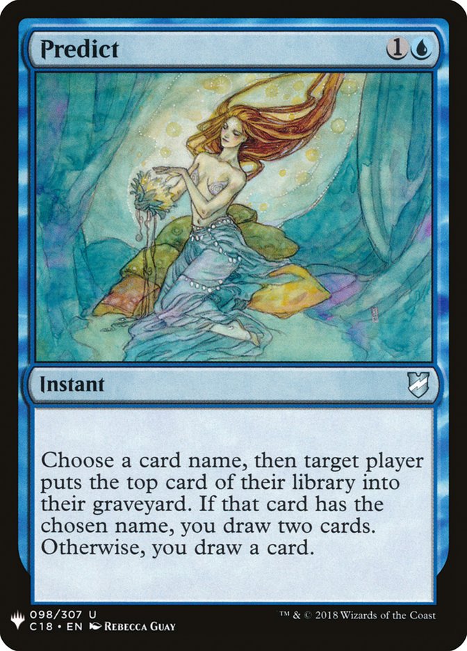 Predict [Mystery Booster] | Good Games Cannington