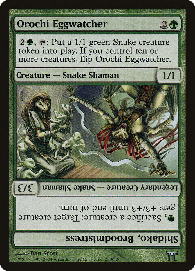 Orochi Eggwatcher // Shidako, Broodmistress [Champions of Kamigawa] | Good Games Cannington