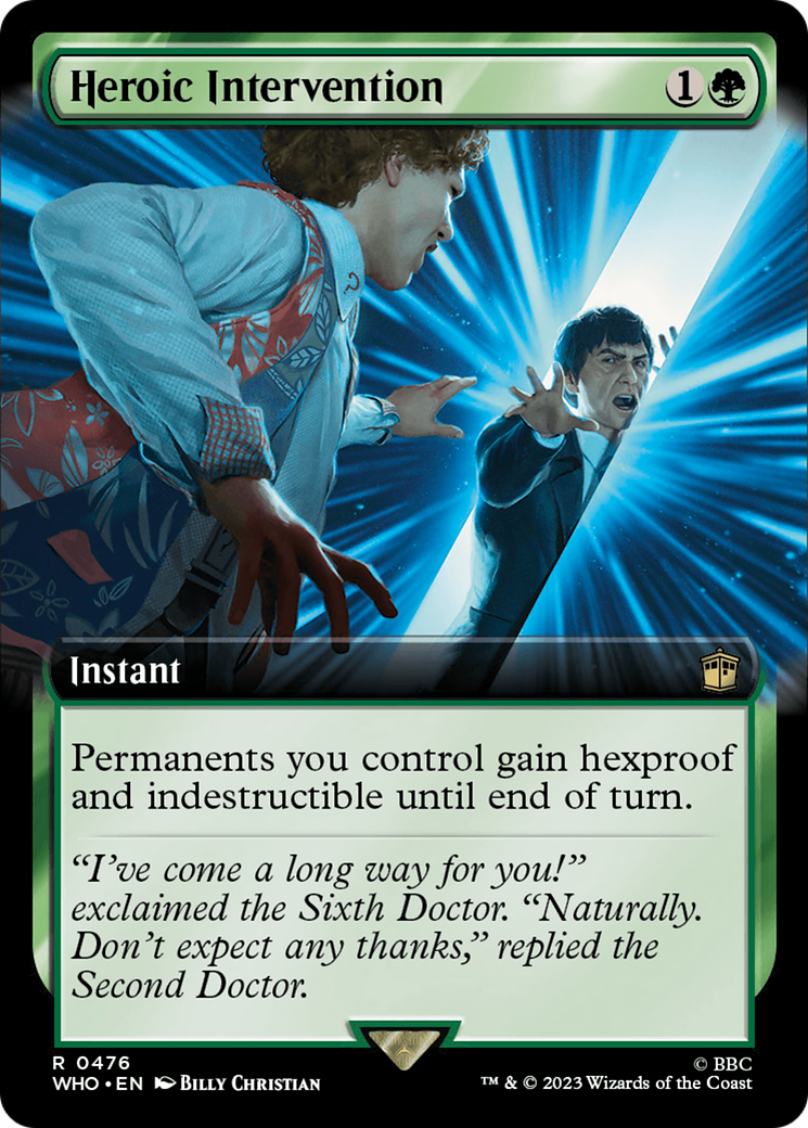 Heroic Intervention (Extended Art) [Doctor Who] | Good Games Cannington