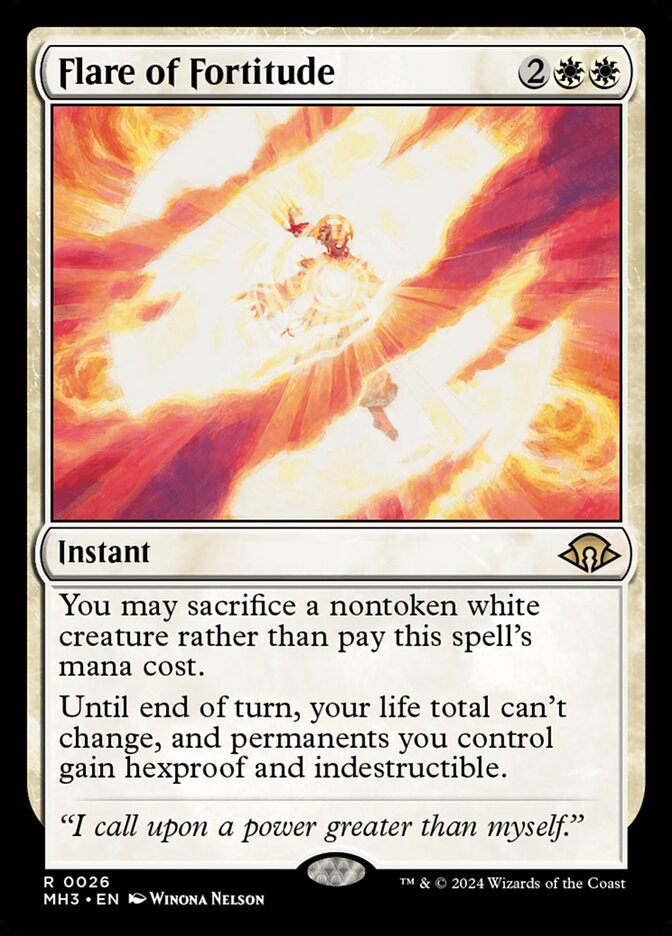 Flare of Fortitude 26 (Modern Horizons 3)  | Good Games Cannington