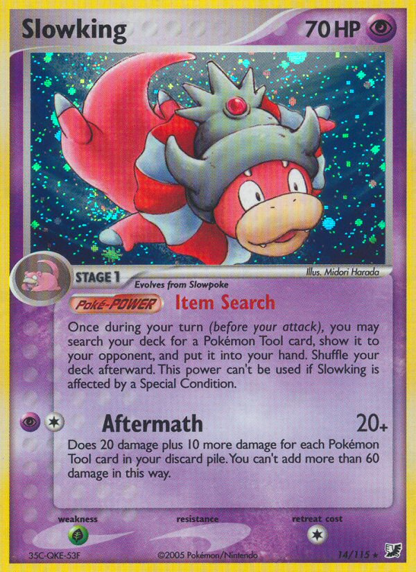 Slowking (14/115) [EX: Unseen Forces] | Good Games Cannington