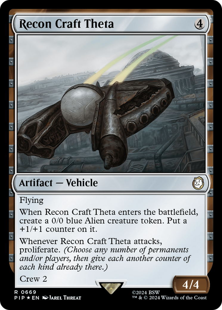 Recon Craft Theta (Surge Foil) [Fallout] | Good Games Cannington