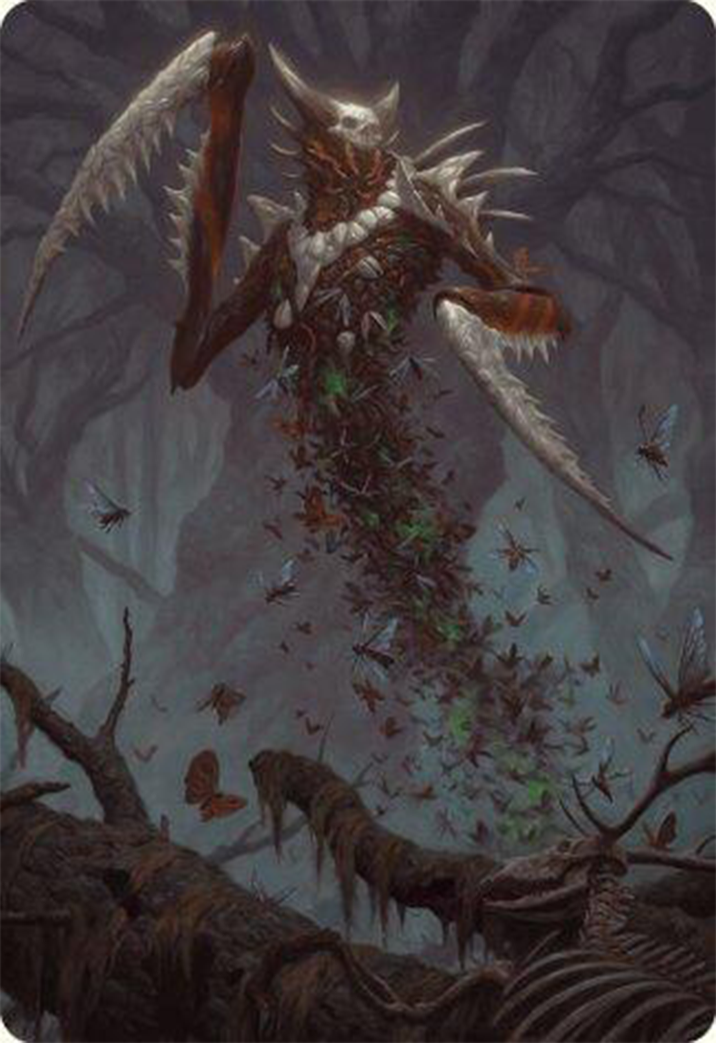 Grist, the Plague Swarm Art Card [Modern Horizons 3 Art Series] | Good Games Cannington