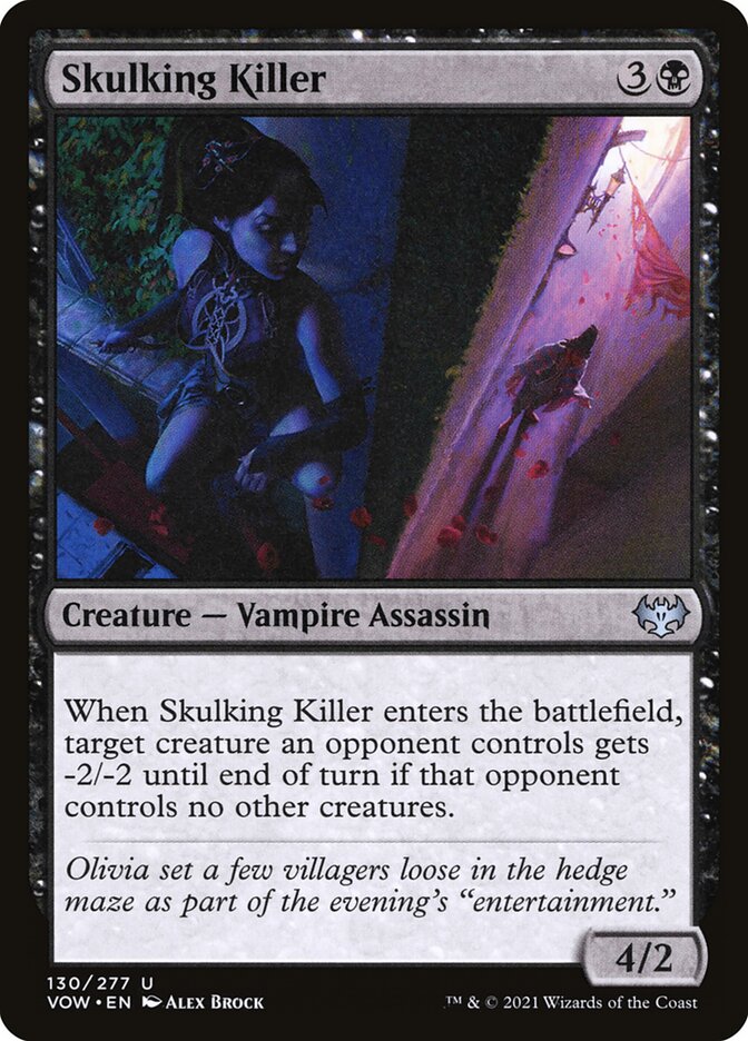 Skulking Killer 130/277 (Innistrad: Crimson Vow)  | Good Games Cannington