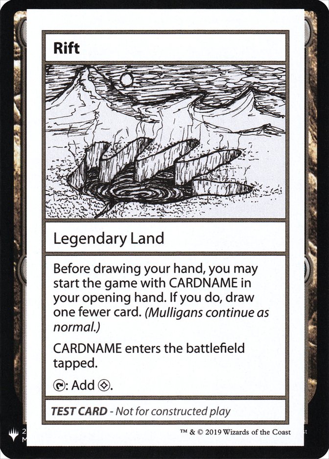 Rift [Mystery Booster Playtest Cards] | Good Games Cannington
