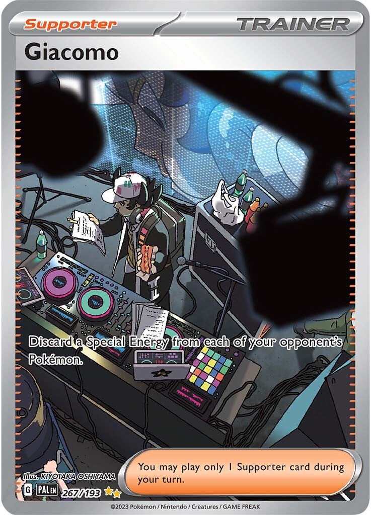 Giacomo (267/193) [Scarlet & Violet: Paldea Evolved] | Good Games Cannington