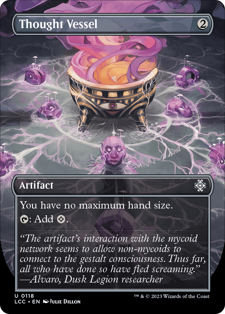 Thought Vessel (Borderless) [The Lost Caverns of Ixalan Commander] | Good Games Cannington