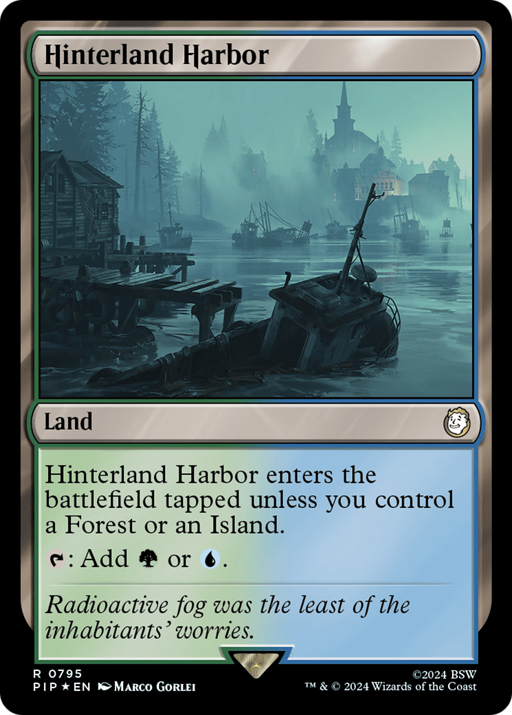 Hinterland Harbor (Surge Foil) [Fallout] | Good Games Cannington