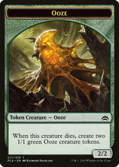 Ooze (016) // Ooze (017) Double-Sided Token [Planechase Anthology Tokens] | Good Games Cannington
