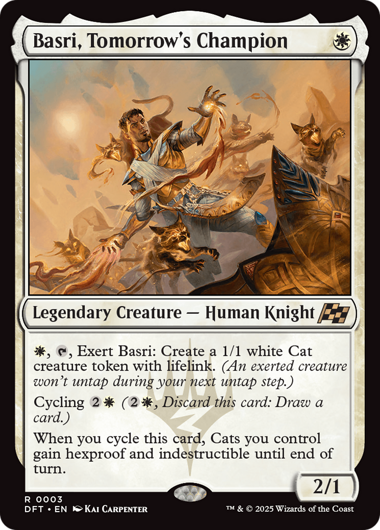 Basri, Tomorrow's Champion [Aetherdrift] | Good Games Cannington