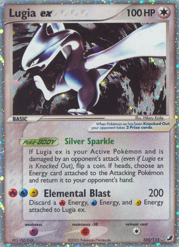 Lugia ex (105/115) [EX: Unseen Forces] | Good Games Cannington