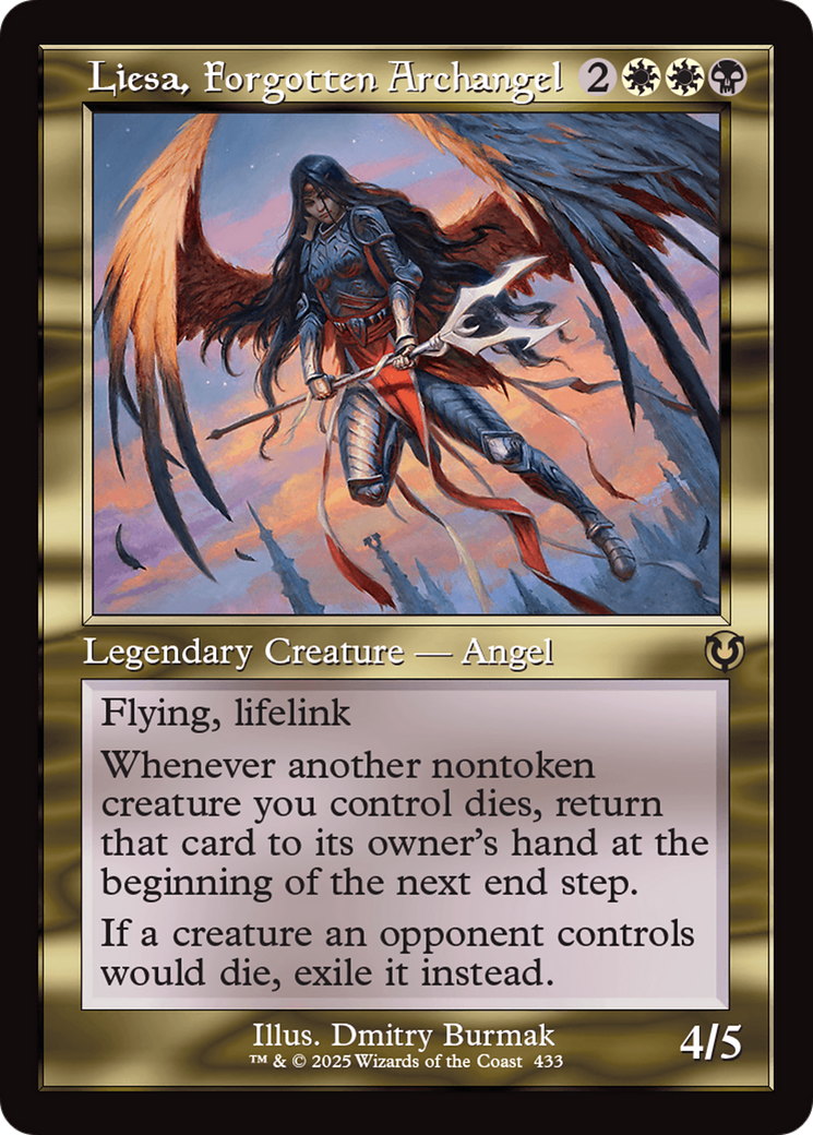 Liesa, Forgotten Archangel (Retro Frame) [Innistrad Remastered] | Good Games Cannington