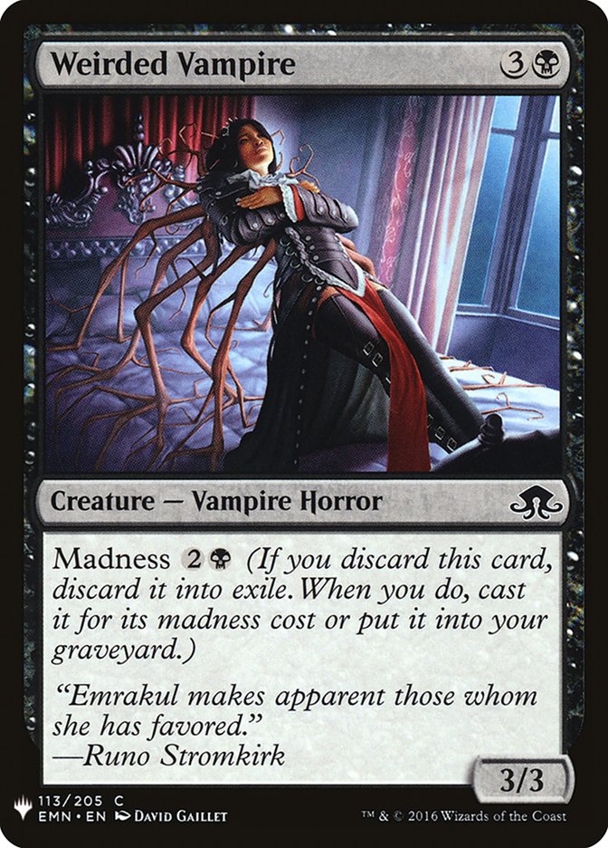 Weirded Vampire [Mystery Booster] | Good Games Cannington
