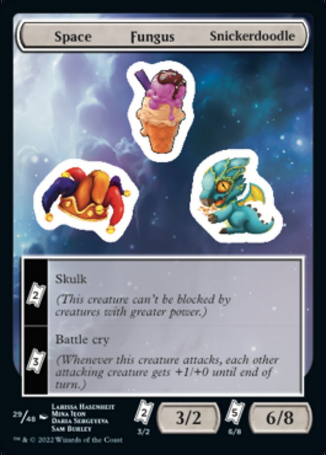 Space Fungus Snickerdoodle [Unfinity Stickers] | Good Games Cannington