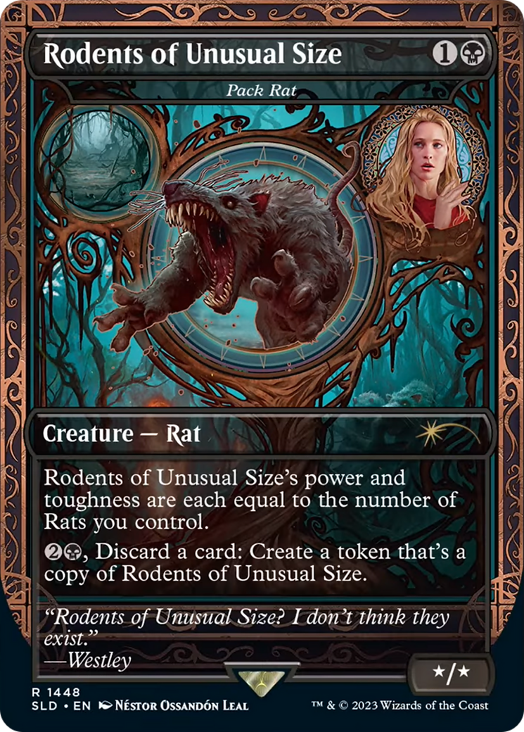 Rodents of Unusual Size - Pack Rat [Secret Lair Drop Series] | Good Games Cannington
