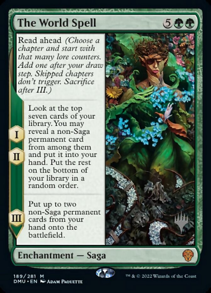 The World Spell (Promo Pack) [Dominaria United Promos] | Good Games Cannington