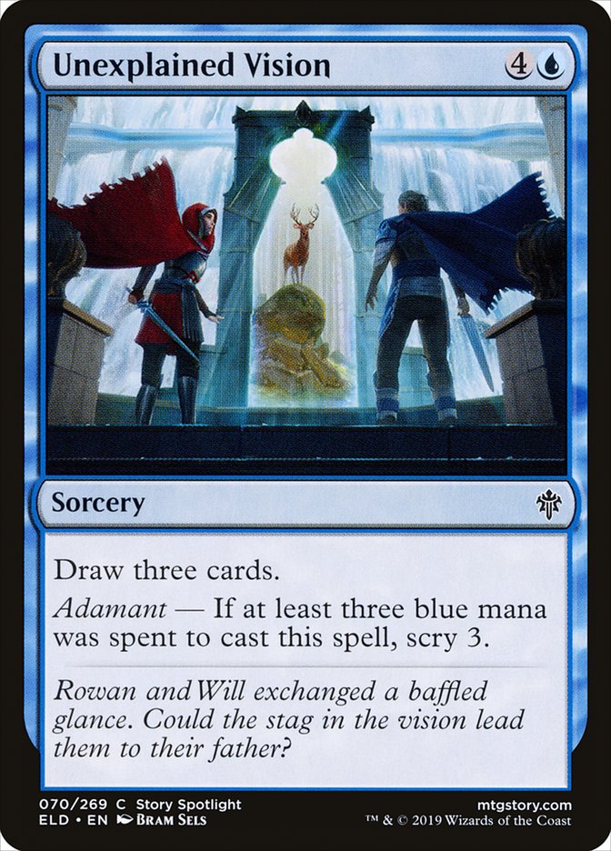 Unexplained Vision 70 (Throne of Eldraine)  | Good Games Cannington