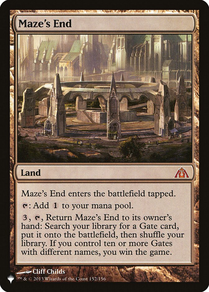 Maze's End [The List] | Good Games Cannington