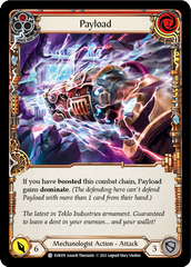 Payload (Red) [EVR076] (Everfest)  1st Edition Rainbow Foil | Good Games Cannington