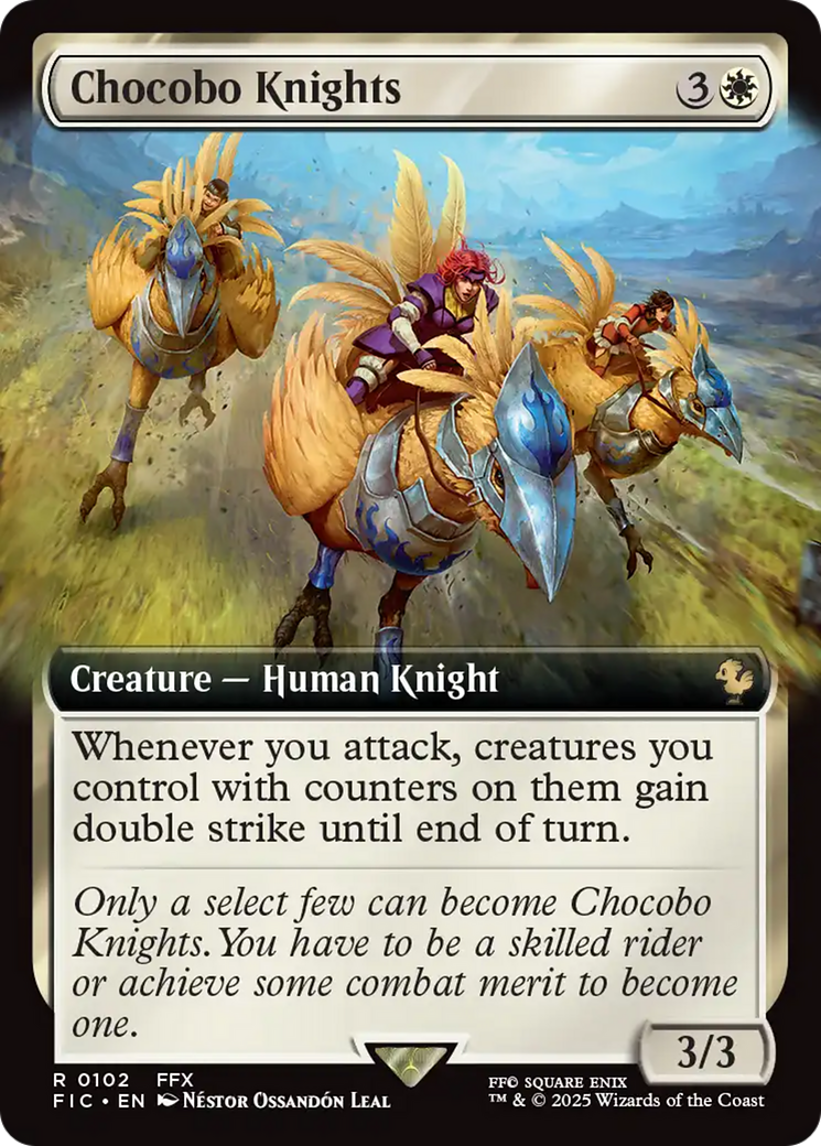 Chocobo Knights (Extended Art) [FINAL FANTASY Commander] | Good Games Cannington